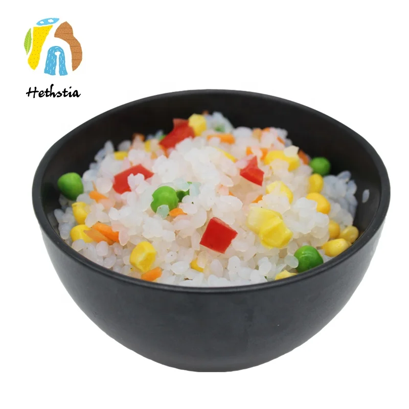 
wholesalers health food weight loss tasteless konjac rice 