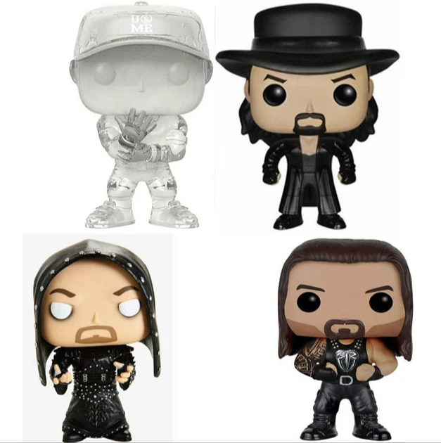 6 styles 10cm POP Tide Brand Funko WWE Wrestling PVC Action Figure With Boxed