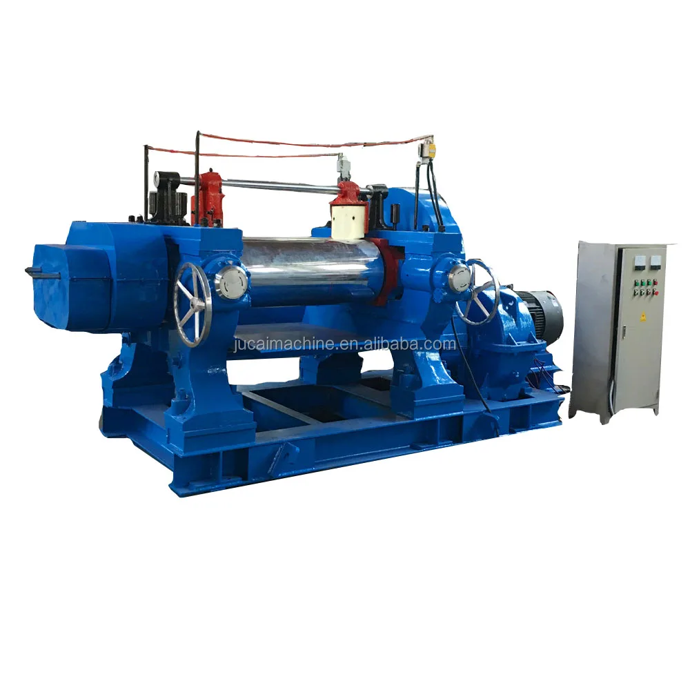 rubber open two roller hard tooth mixing mill machine /silicon rubber mixer mill/silicon mixing mill