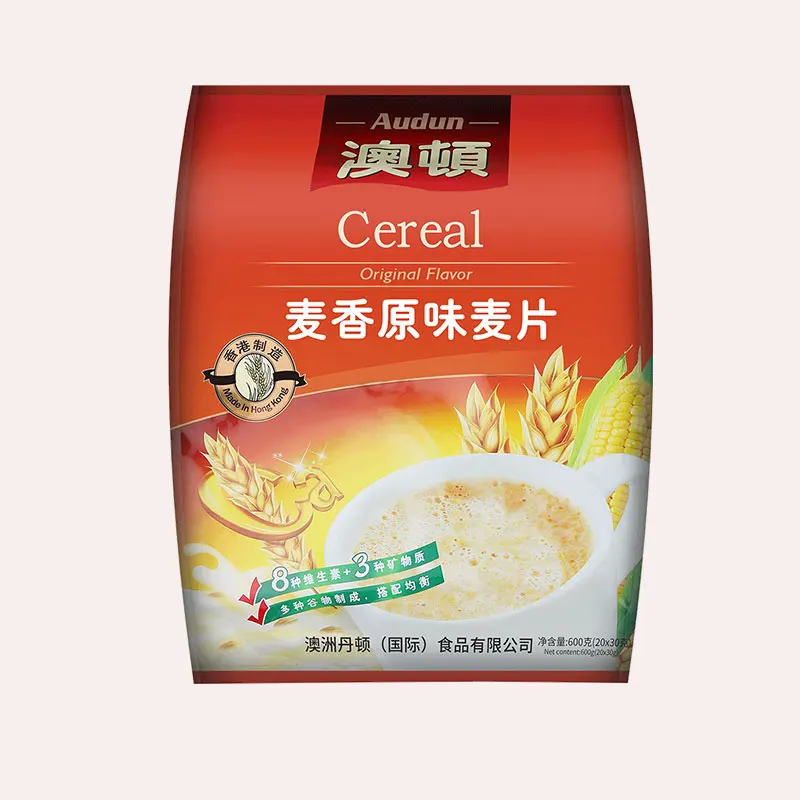 
Delicious breakfast cereal custom ready to eat oatmeal cereal instant grains drink for adults 