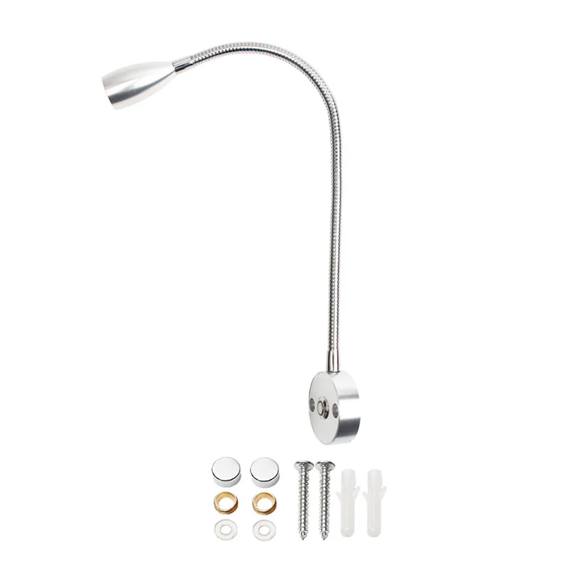 RV Boat  Led Neck Reading Light  With USB Charger Caravan Reading Light For Yacht Caravan
