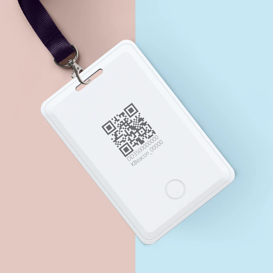 K7 IoT localization outdoor navigation ble ibeacon long battery life bluetooth beacon card for SOS