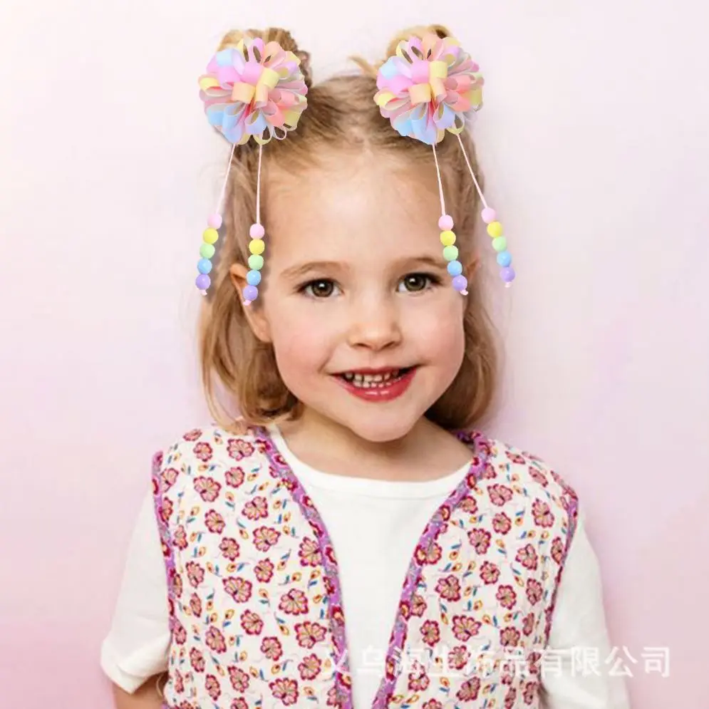 3incn Hair Bows for Girls Hair Accessories for Girls Grosgrain Ribbon Bows clip With Alligator Clips Girl for Kids Teen