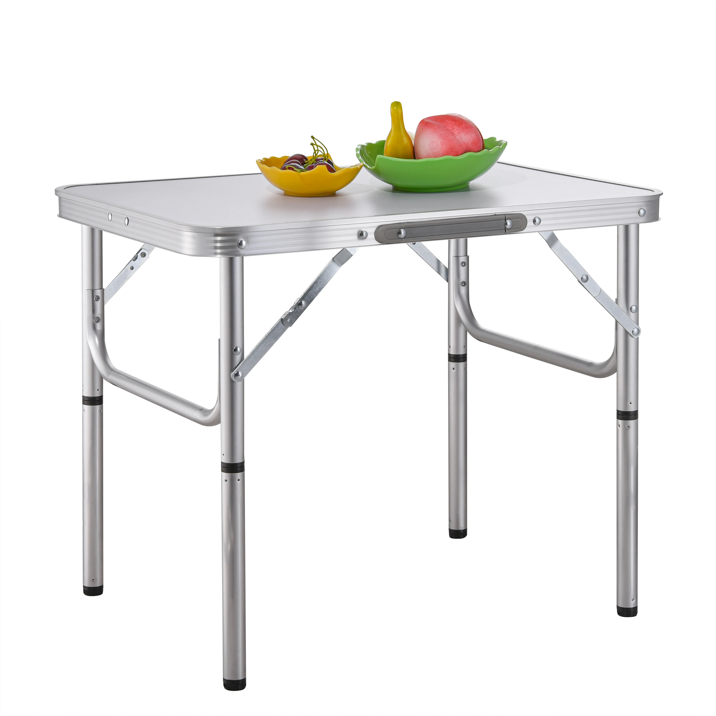 Portable Aluminum Furniture Foldable Metal Camping Table Bbq  Outdoor Folding Picnic table Table