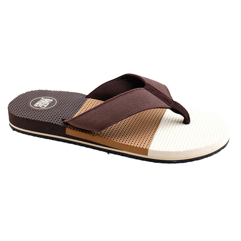 Outdoor Summer Beach Walking EVA Strap Slippers Men Flip Flops