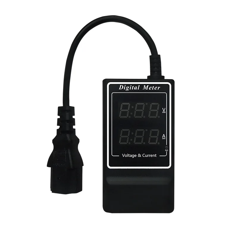 YB36VA Electric Vehicle Charger Tester DC Plug Monitoring Switching Power Adapter Voltage Ammeter