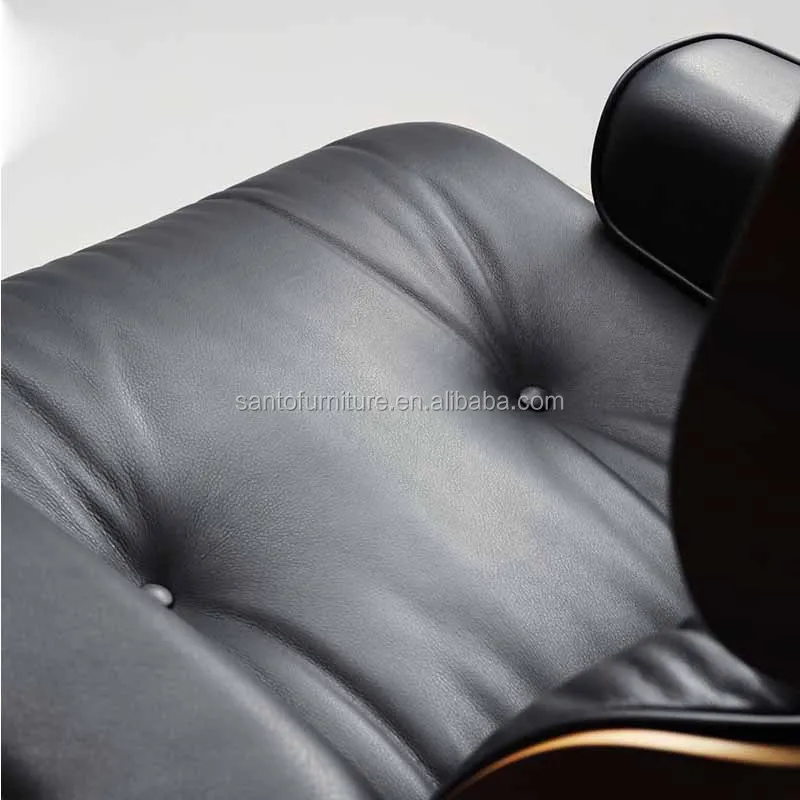 
Italian Light Luxury Single Sofa Chair Hotel Leather Casual Retro Lounge Chair 