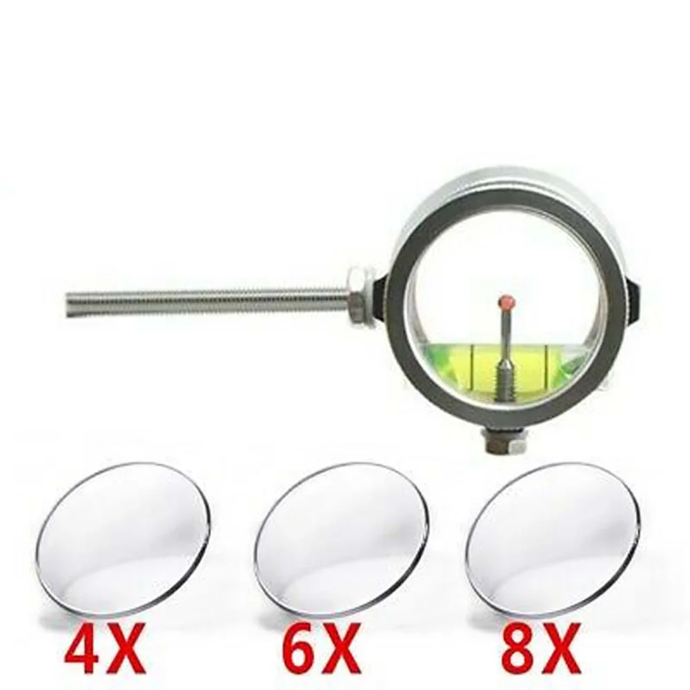 Archery Compound Bow Sight Lens 4/6/8X RAINBOW/TOPVIEW Aiming Scope Magnifier Replace Lens Bow Shooting Arrow Accessories