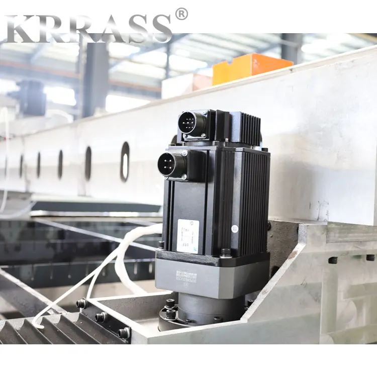 Maquina de corte por laser de fibra optica KRRASS, CNC por laser de fibra