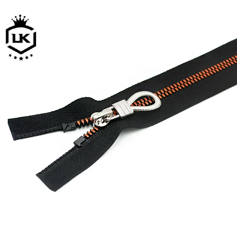 Lanke Electroplated Teeth Polyester Thick Tape Roll Zipper Roll Can Customize Zip Teeth and Tape Colors