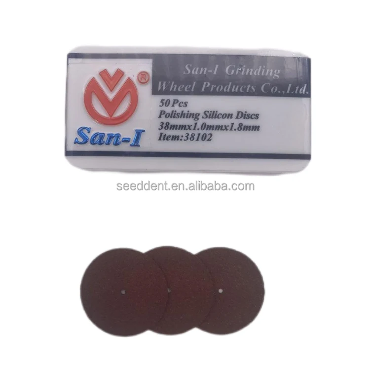 Зубной шлифовальный круг San-I режущие разделительные диски из оксида алюминия и кремния полировальные кремниевой смолы