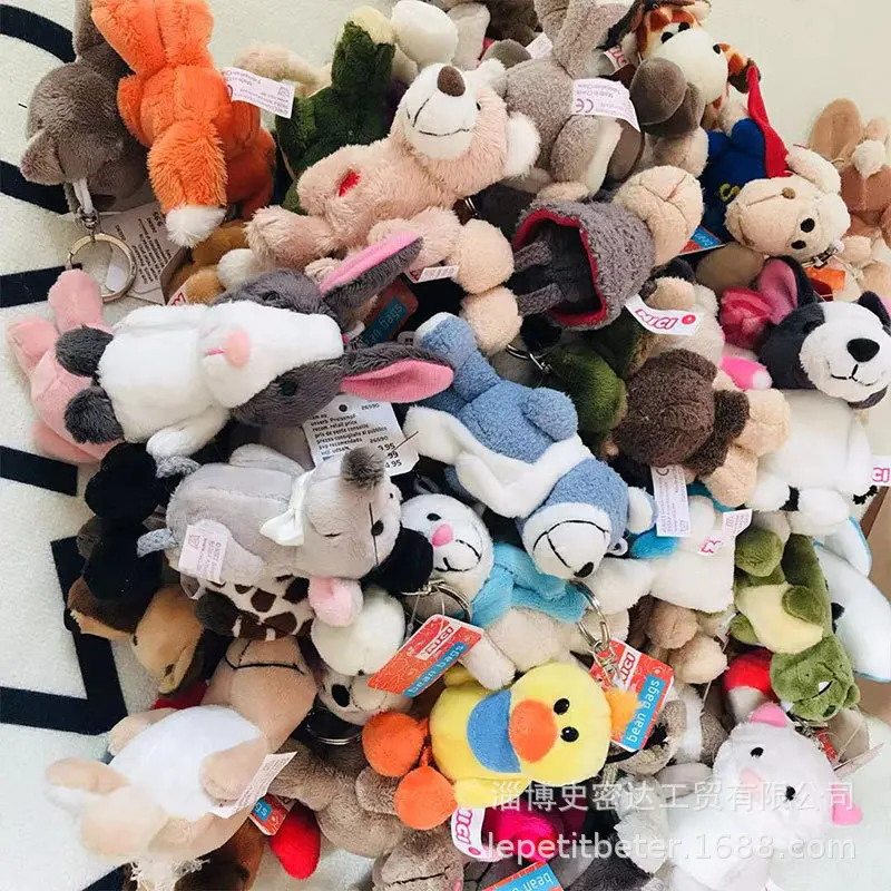 Детские игрушки мягкие животные пушистый медведь брелок кукла 10 см Мишка Тедди Симпатичные