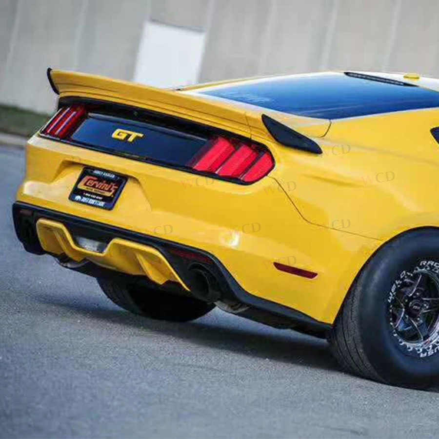 Car Accessories Carbon Fiber Mustang Tail Wing Rear Trunk Spoiler For Ford Mustang Rear Spoiler 2015-2022
