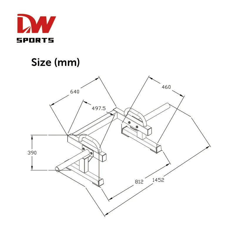 Factory Patented products Open Hex Shape High Quality Barbell Bench Press Trap Bar Shrug Deadlift Bar with Lifting Handle