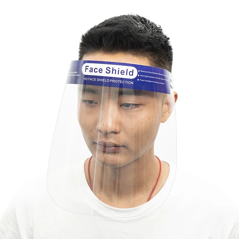 Wholesale Clear Anti Fog Face Shield Windproof Safety Protective