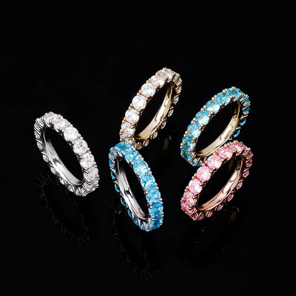 Mister Jewelry Fashion 2020 Pinky Knuckle One Row CZ Rings For Women