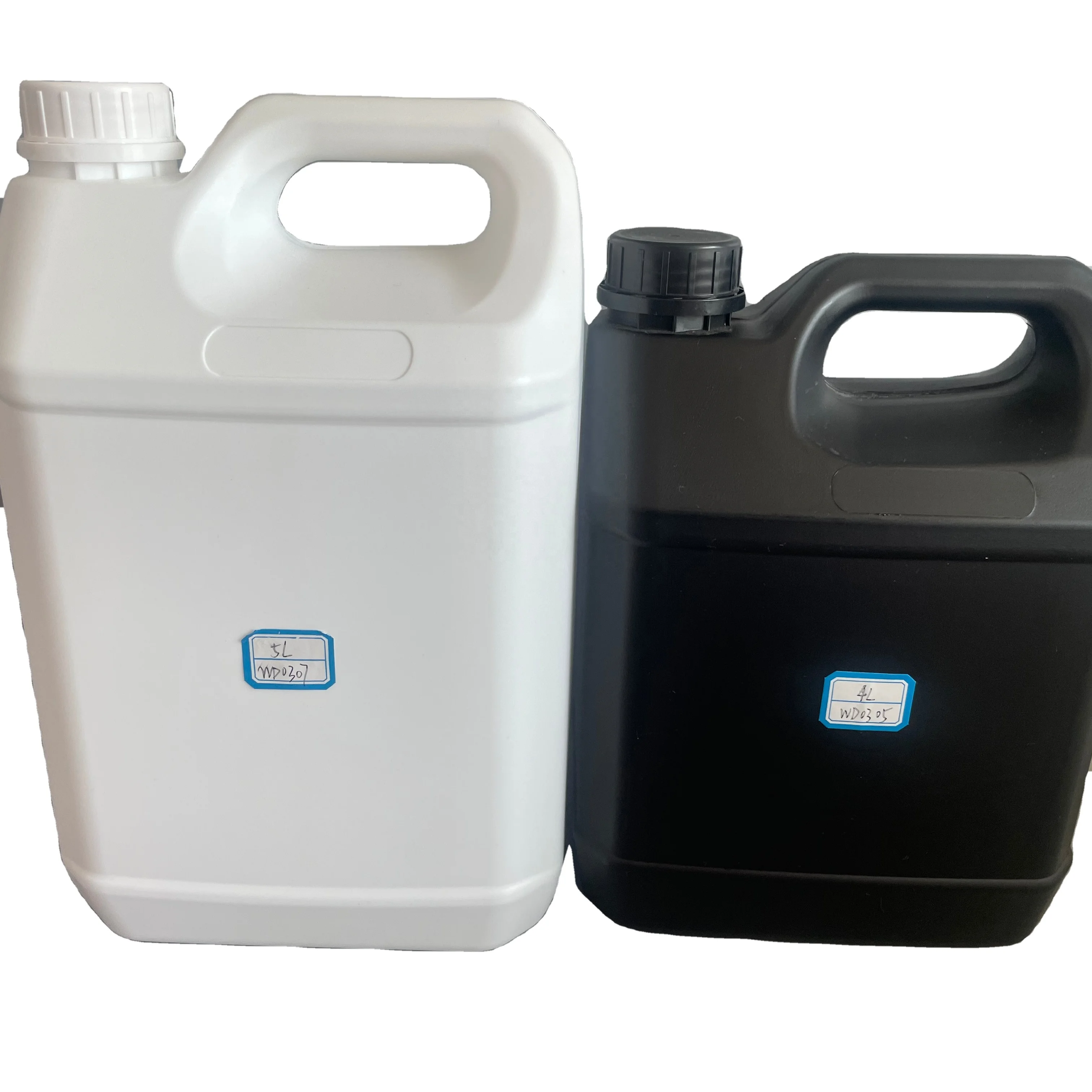 Индивидуальный дизайн бесплатный образец пустой масляный барабан 5L 4L hdpe пластиковая канистру с винтовой крышкой поставщик из Китая алюминиевой