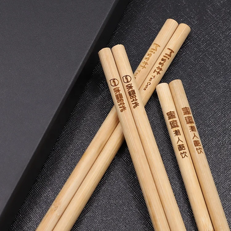 
Bamboo Straw And Brush Can Print Company Brand Name In Straw With Box 