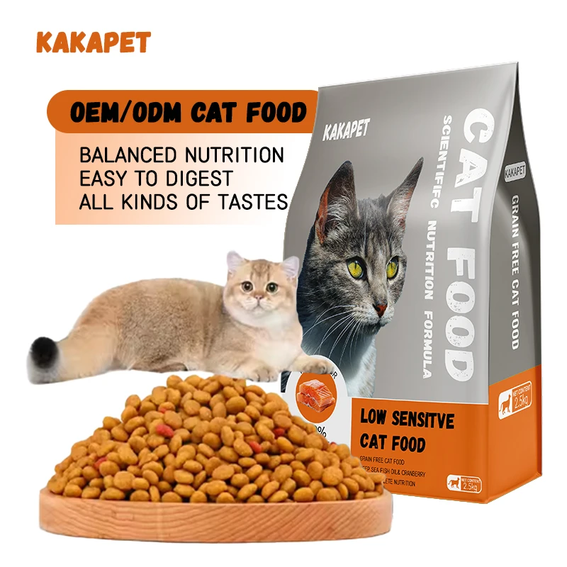 Top Quality Cat. Treats Pets  Dry Food  Brands Manufacturers China premium cat food dry For Cats Animal Treats
