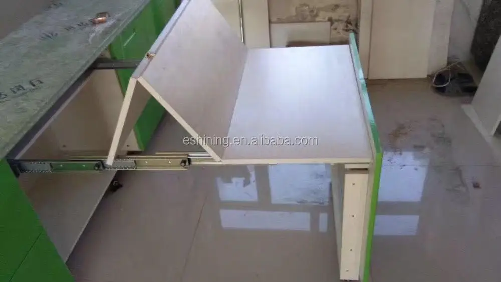 Full Extension Ball Bearing Drawer Slide King Slide Extendable Dining Table Mechanism Slides For kitchen Cabinet