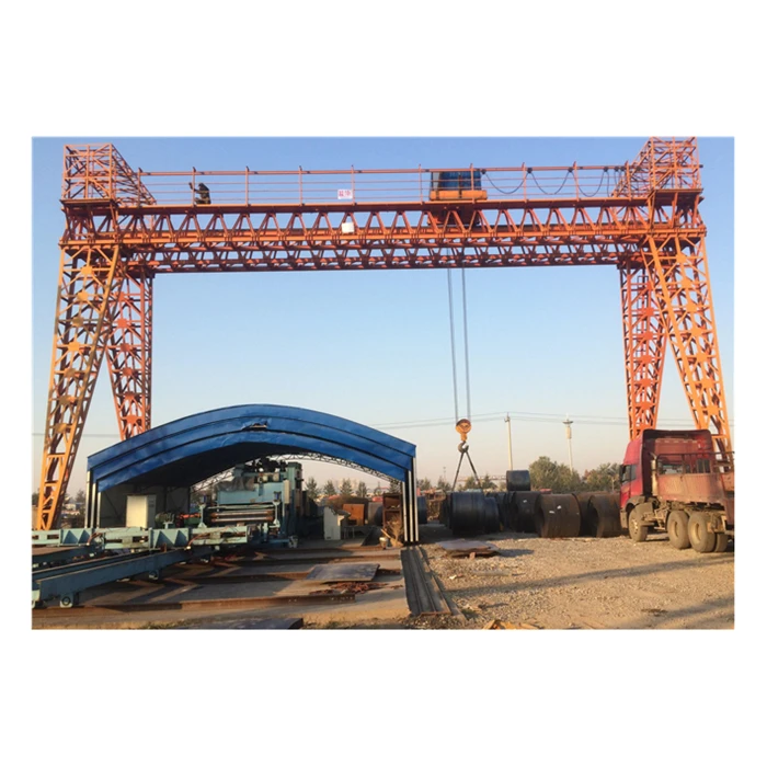 
New 2021 Long ServiceFactory Price High-Performance Standard Parts Heavy WoLife Double Girder Gantry Crane for Construction Site 