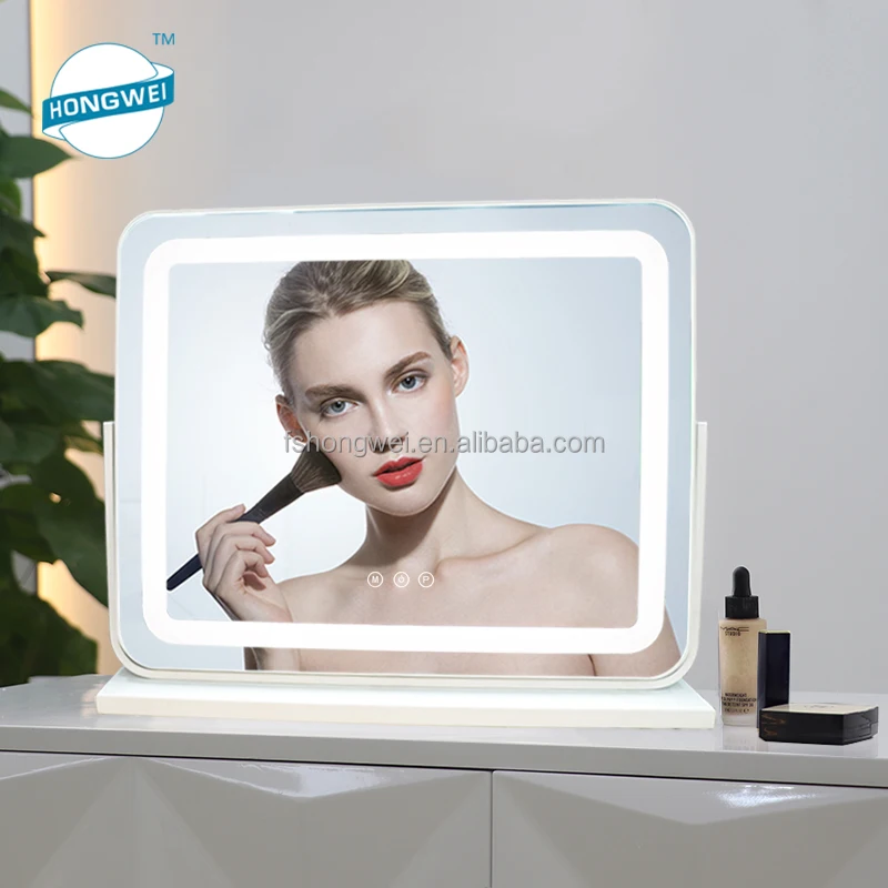 Hot sale Cosmetic Beauty Mirror Dimmable Vanity Mirror Makeup Mirror With Led Light