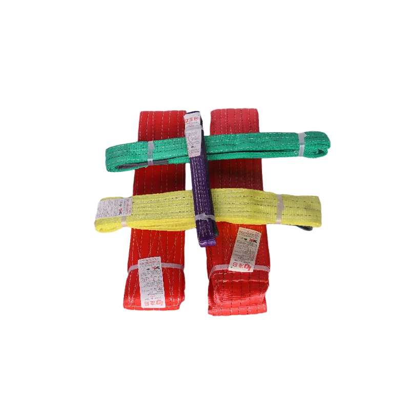 Finely Processed Webbing Slings Polyester Webbing For Webbing Sling
