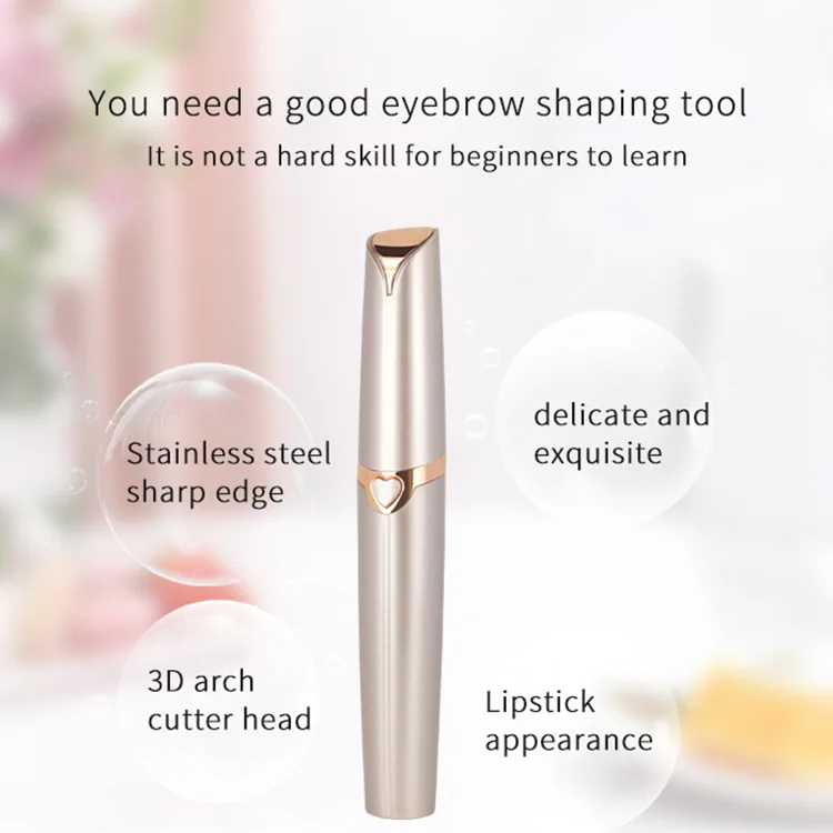 
Mkboo Mini Electric Eye Brows Facial Hair Remover Epilator Shaver Machine Eyebrow Hair Removal Razor Eyebrow Trimmer 