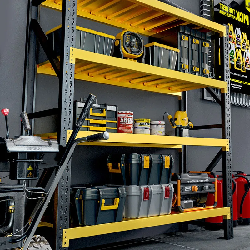 Industrial shelves stacking racks & shelves Steel shelving metal shelving rack medium duty racking Warehouse Storage Rack