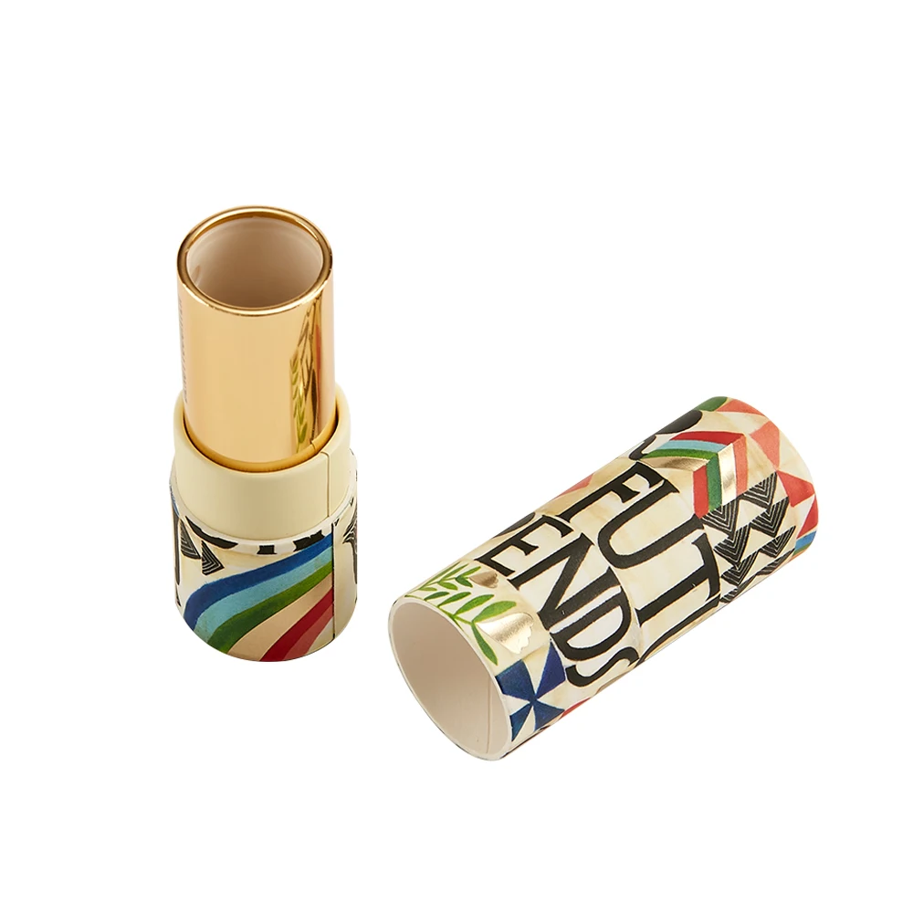 wholesale Goods Lip Stick Containers  Custom Empty Lipstick Tubes lip balm tubes cardboard lipstick packaging tube