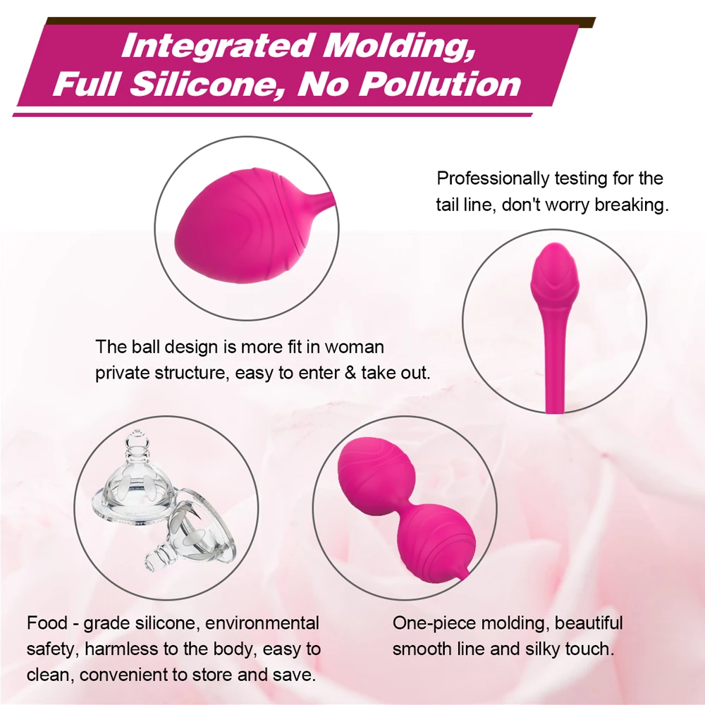 Factory Price Silicone Kegel Balls Set Sex Toys Women Training Balls Vagina Balls for Women