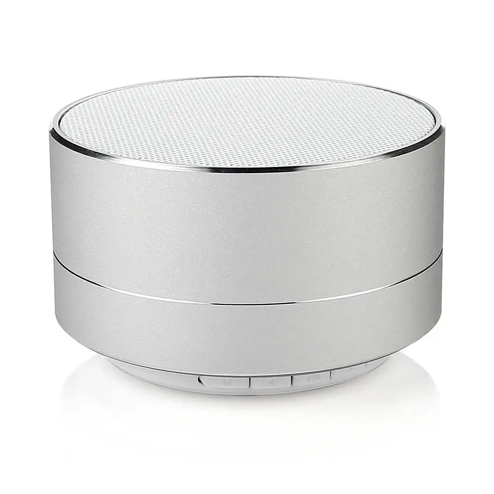 New arrivals 2019 metal mini portable wireless sound bluetooth speaker with Mic TF card FM radio AUX MP3 music play loudspeaker