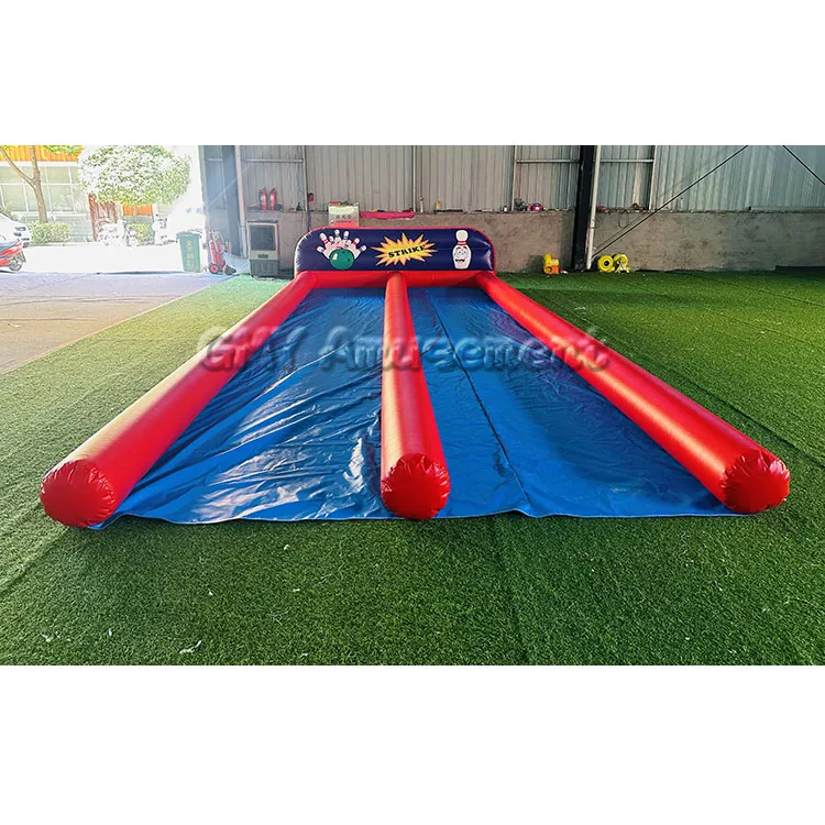 Outdoor indoor play inflatable bowling game inflatable games for parties