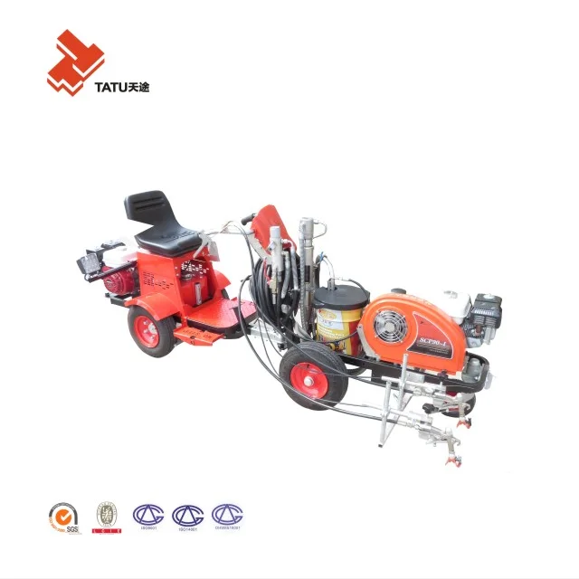 Многофункциональная машина для Разметки Дорог, машина для Разметки Дорог Из Холодного Пластика без воздуха