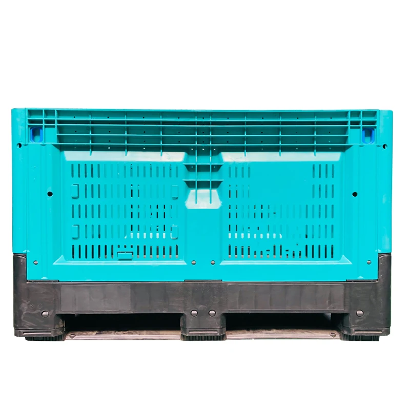 Heavy-duty agricultural mesh plastic pallet boxes Stackable plastic boxes bulk containers