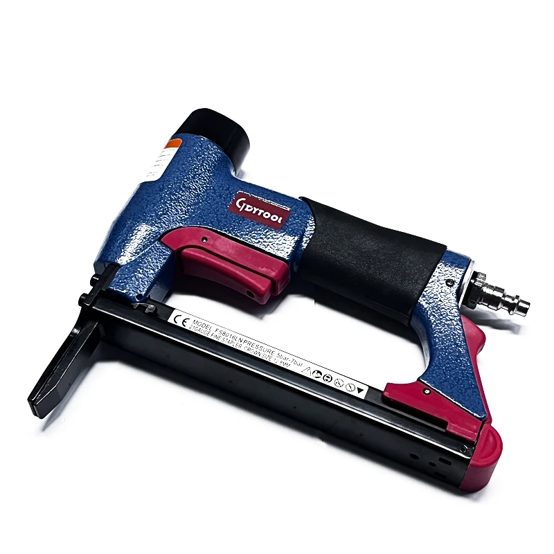 Long Nose Air Stapler 8016,Ga.21 Professional Sofa Staple gun 12.8mm Crown Heavy duty 80/380 16 stapler  GDY-8016LN