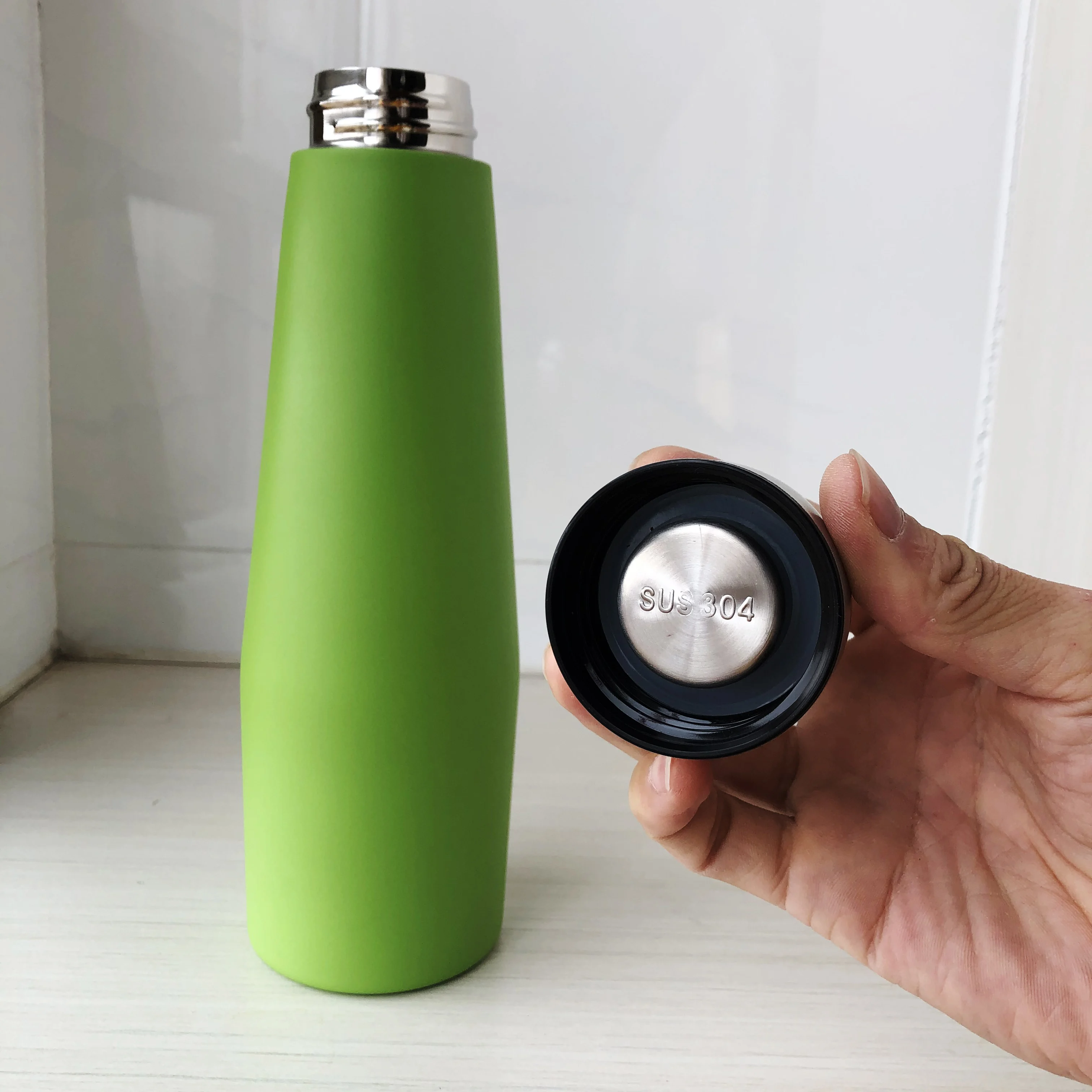 New best design 550ml water bottle brand stainless steel eco friendly wholesale bulk direct drinking with custom logo for adults