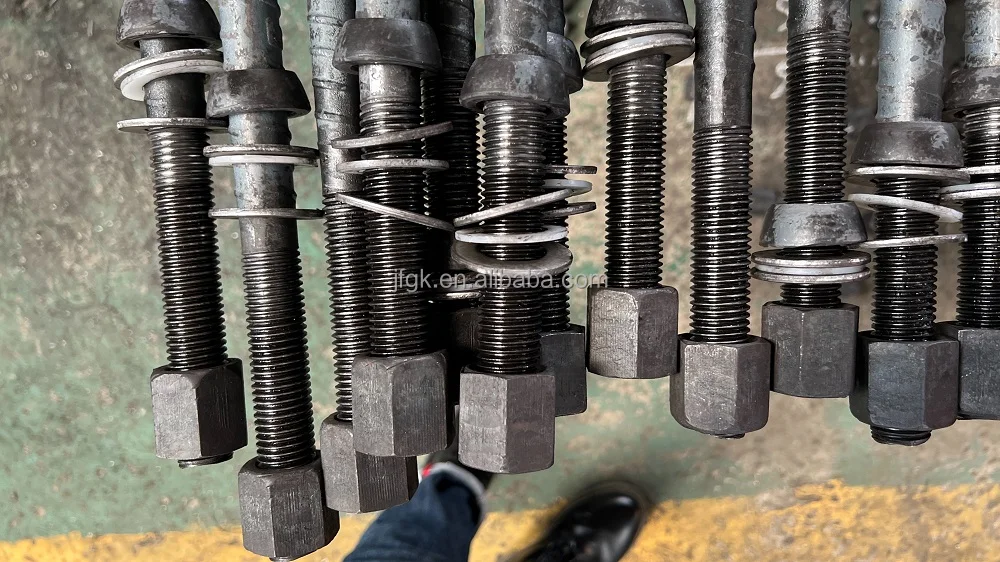 Grouted Steel Bolt reinforced Mine Roof bar Rock anchor bar rod  concrete bolt back bolting