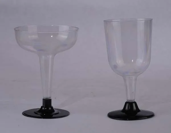 Disposable 4oz Party Cocktail Wine Cups Decor Clear Toasting Wedding Glasses Plastic Champagne Flutes Goblets