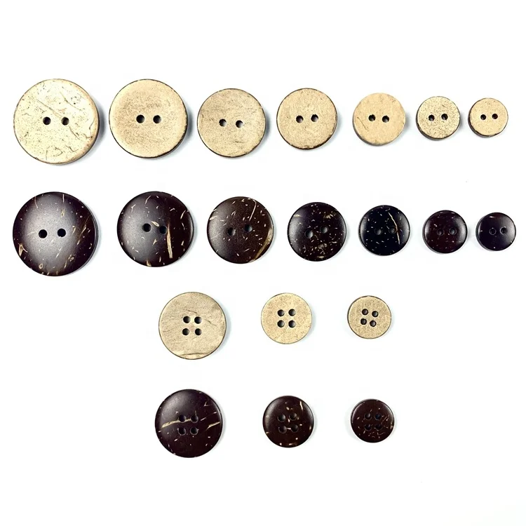 Natural  coconut shell  shirt buttons