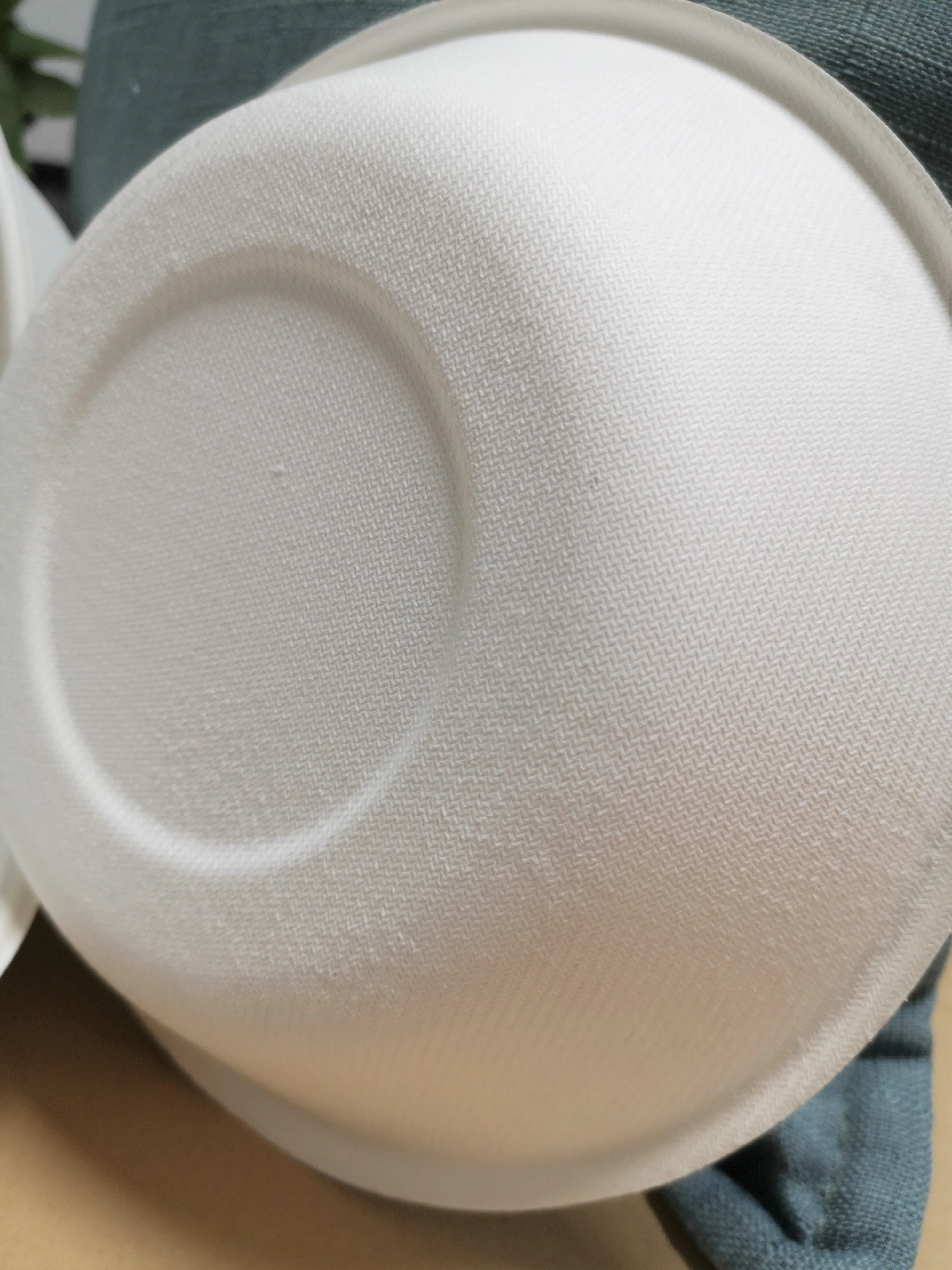 Bio-degradable Round Natural Disposable Sugarcane Bagasse Pulp Fiber Bowl 500ml 750ml Paper Salad Serving Paper Bowl