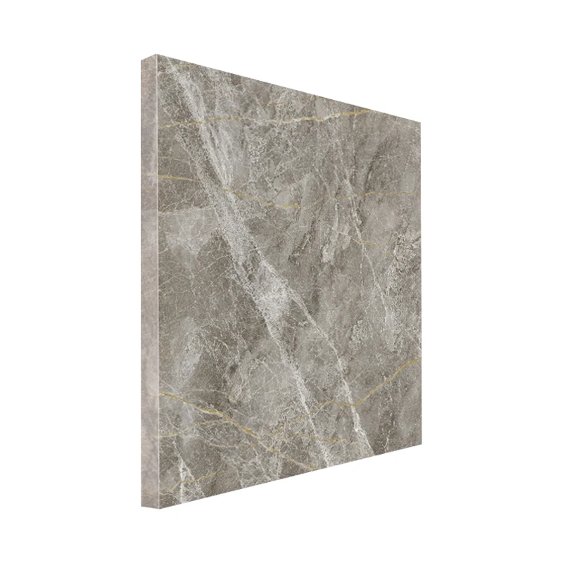 800x800  Grey Color Full Body Marble Tile Porcelain Full Polished Tile Indoor Floor and Wall Tile