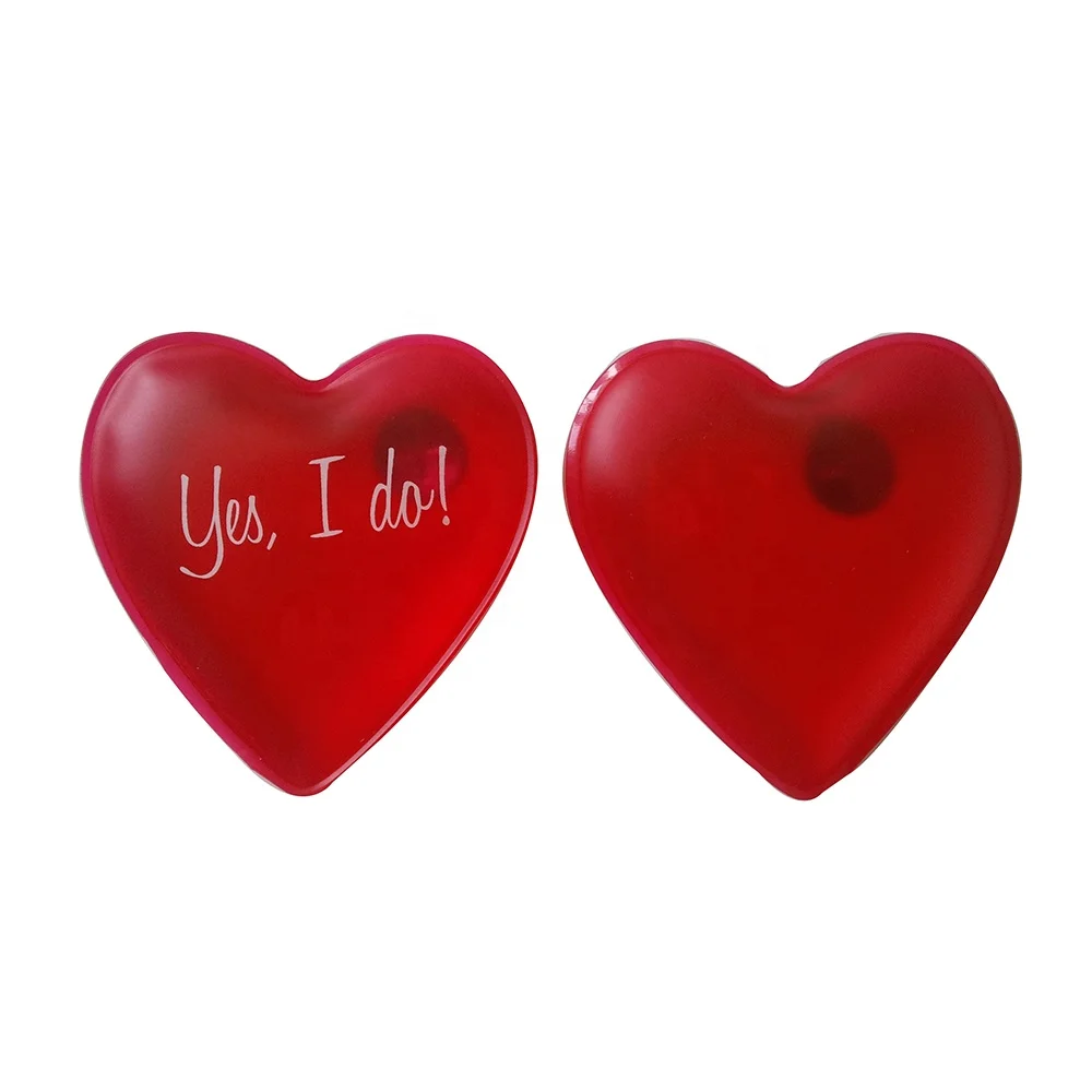 Wholesale Heart Shape Instant Click Heat Pack Customized Design Hand Warmer