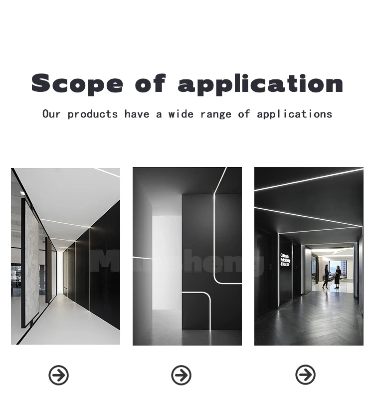 Factory price supplier LED aluminum profile channel housing for LED light strip aluminum profiles