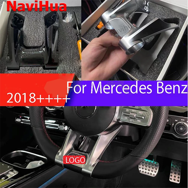 Чехол для руля Mercedes Benz AMG A B C E G Class GLS CLA W205 W177 W213 2019