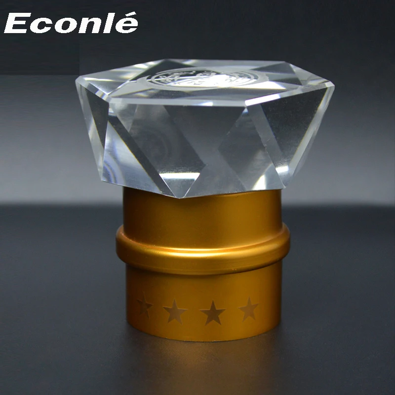 Glass Bartop Anodized Aluminum-plastic Guala Cap Screw Snap Lid with Antipilfer Ring tapon a presion para botella de licor