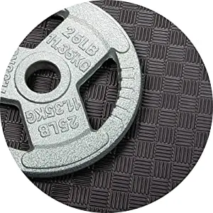 7 Hole Gym Equipment Fitness Set Weight Plate 31mm Weight Plate Concrete Weight Plate Mold