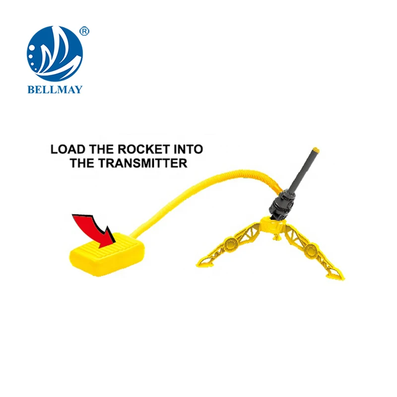 Bemay Toy Sports  Plane Launcher Air Pump Rocket Toys For Kids Outdoor And Indoor Toys Games