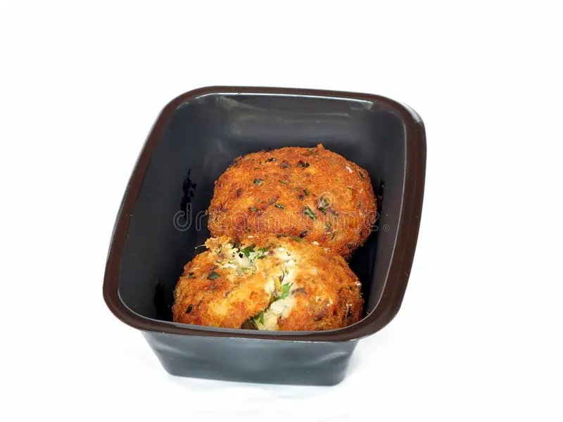 Shandong Ocean Village Food Hot Sale Crumbed Squid Cake Breaded Calamari Cake For Convenient Breakfast