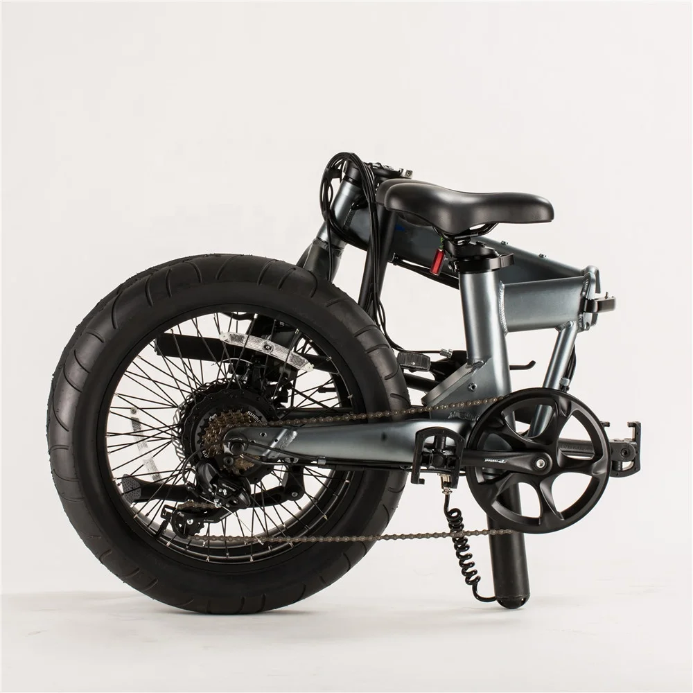 20 inch China factory  fat tire kit electric bike hidden Lithium Battery city e bike Folding Electric bicycle